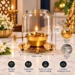 Akhand Jyoti Diya Pure Brass - Image 12
